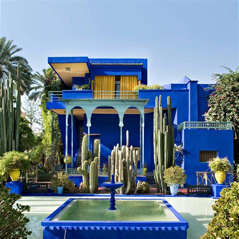 le jardin yves saint laurent marrakech|majorelle morocco world map.